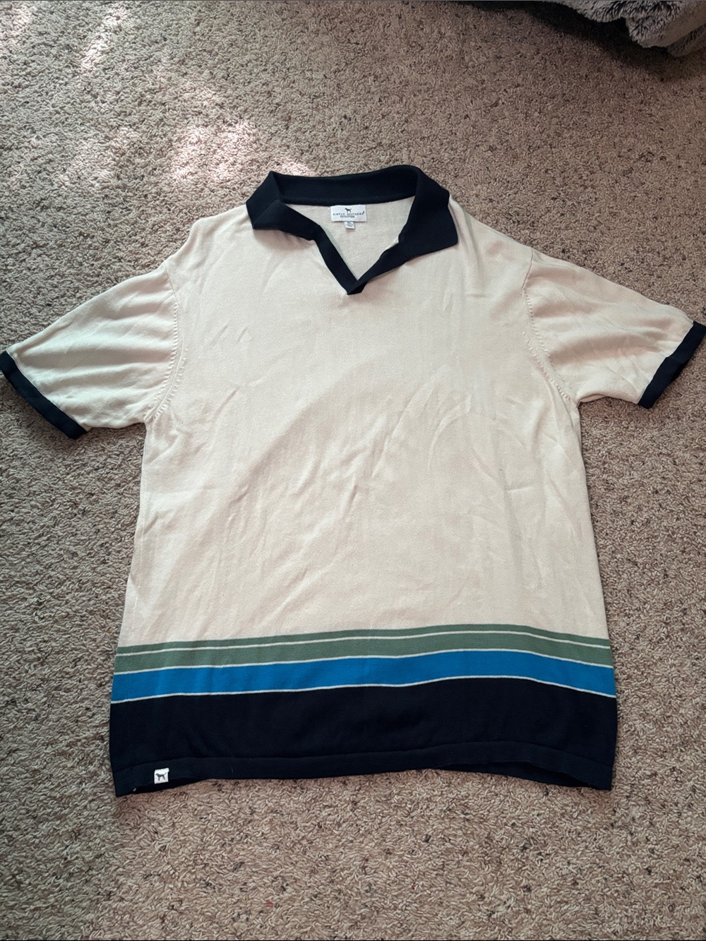 Simply Southern Outfitters Knit Polo Sweater tee size XL